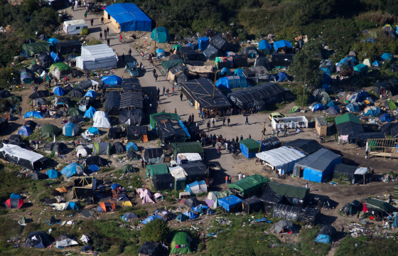 Around 3,000 refugees are currently living in 'The Jungle' encampment in Calais