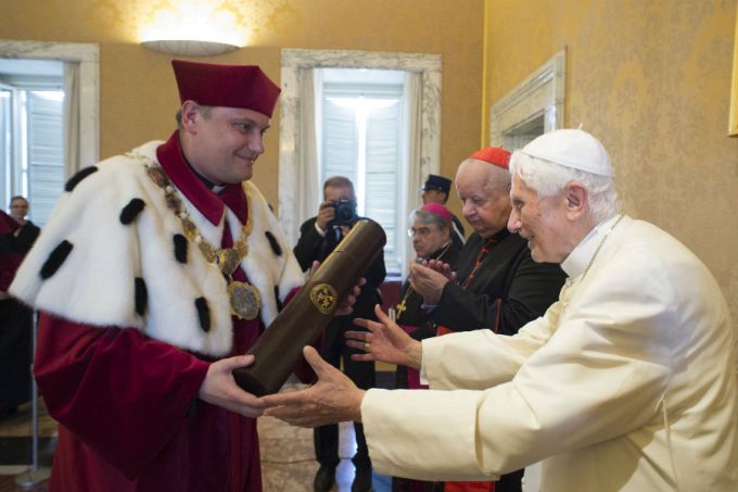 Pope Benedict honorary degree
