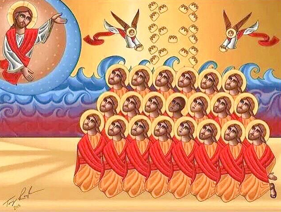 Coptic Martyrs icon