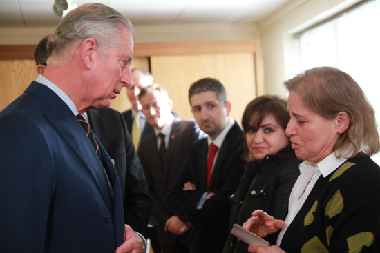Prince Charles with Chaldean Catholics in London