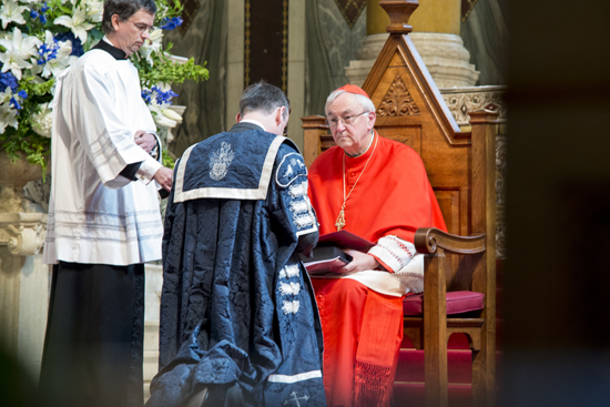 Cardinal Nichols installed