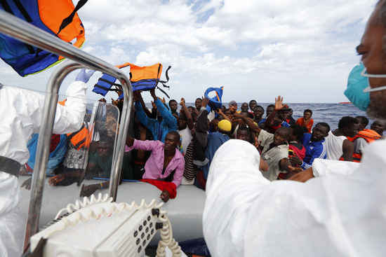 Migrants rescued from Med - PA