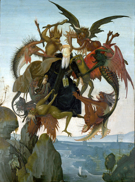 Copy of Martin Schongauer, The Torment of Saint Anthony
