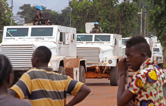 UN troops were brought in to keep the peace after violence flared last summer