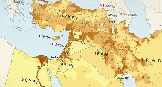 HarperCollins map omitting Israel