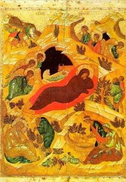 Rublev Nativity