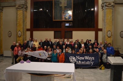 New Ways Ministry with LGBT group from UK in Rome