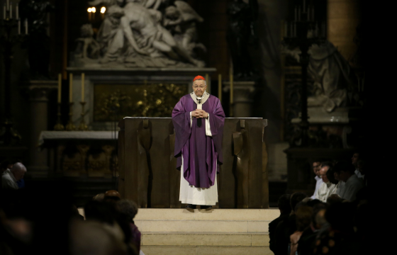 The Archbishop of Paris, Cardinal André Vingt-Trois