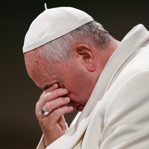 Pope Francis at 2014 Via Crucis
