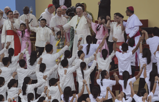Pope Francis has an approval rating of 88 per cent in the Philippines