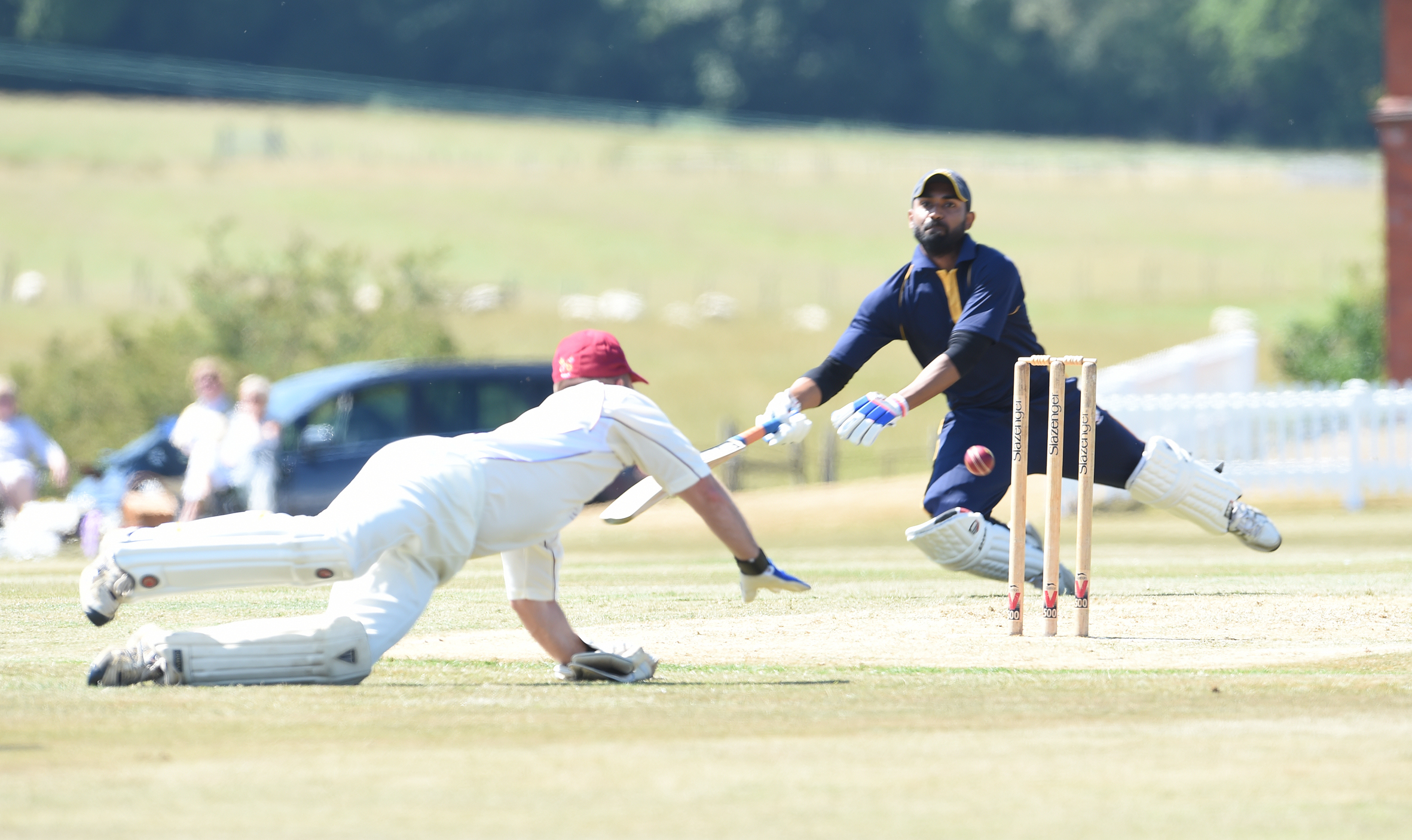 Match report from the sunlit Ribble Valley as the Vatican Cricket Club take on Stonyhurst College Gentlemen's XI