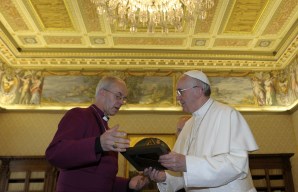 Archbishop Welby and Pope Francis to meet for 'World Day of Prayer for Peace'