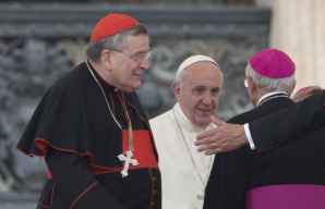 Cardinal Burke 'very happy' with election of Trump saying president-elect 'undoubtedly' preferable to Clinton