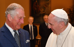Be 'a man of peace' Pope urges Prince Charles 