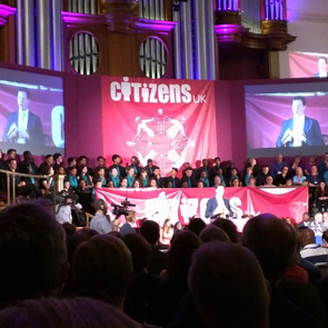 Miliband and Clegg find receptive audience at Citizens UK gathering 