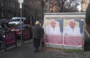 Anti-Pope Francis posters accuse Pontiff of sacking Knights of Malta head 
