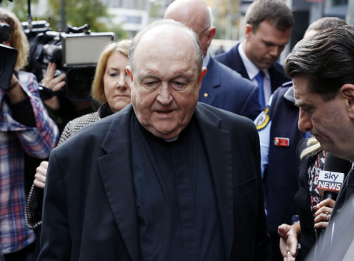 Pope accepts resignation of Adelaide Archbishop Philip Wilson