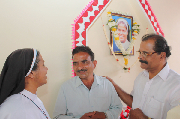 Man celebrates beatification of Indian nun he murdered 