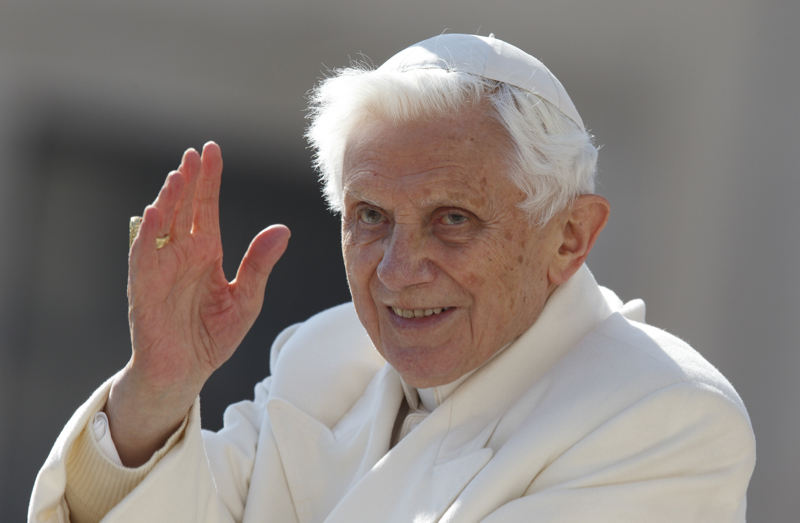 Benedict XVI pledged 'total obedience' to his successor on Francis' election