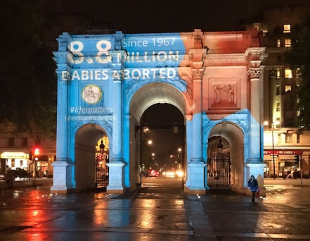 Protestors regret the 8.8 million lives lost in wake of Abortion Act