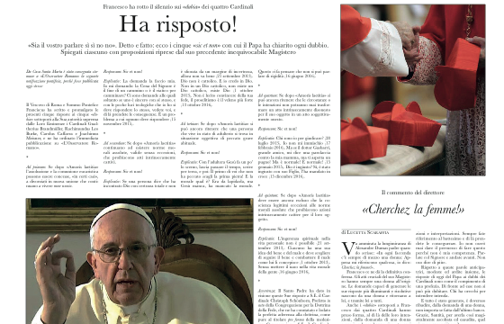Fake front page of Vatican newspaper takes aim at Pope Francis 