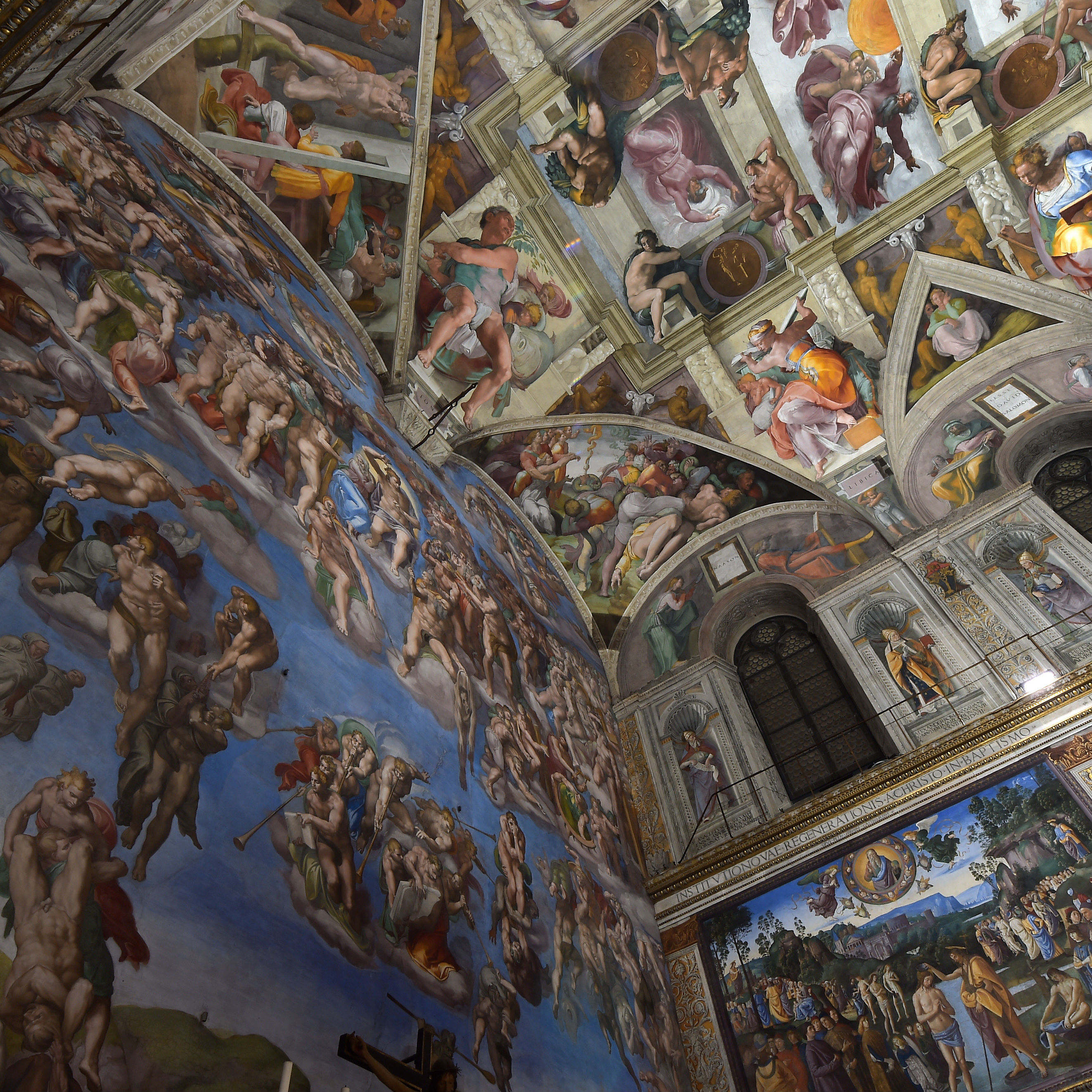 Michelangelo frescoes reproduced with 99.9 per cent accuracy in Vatican digital photo project 