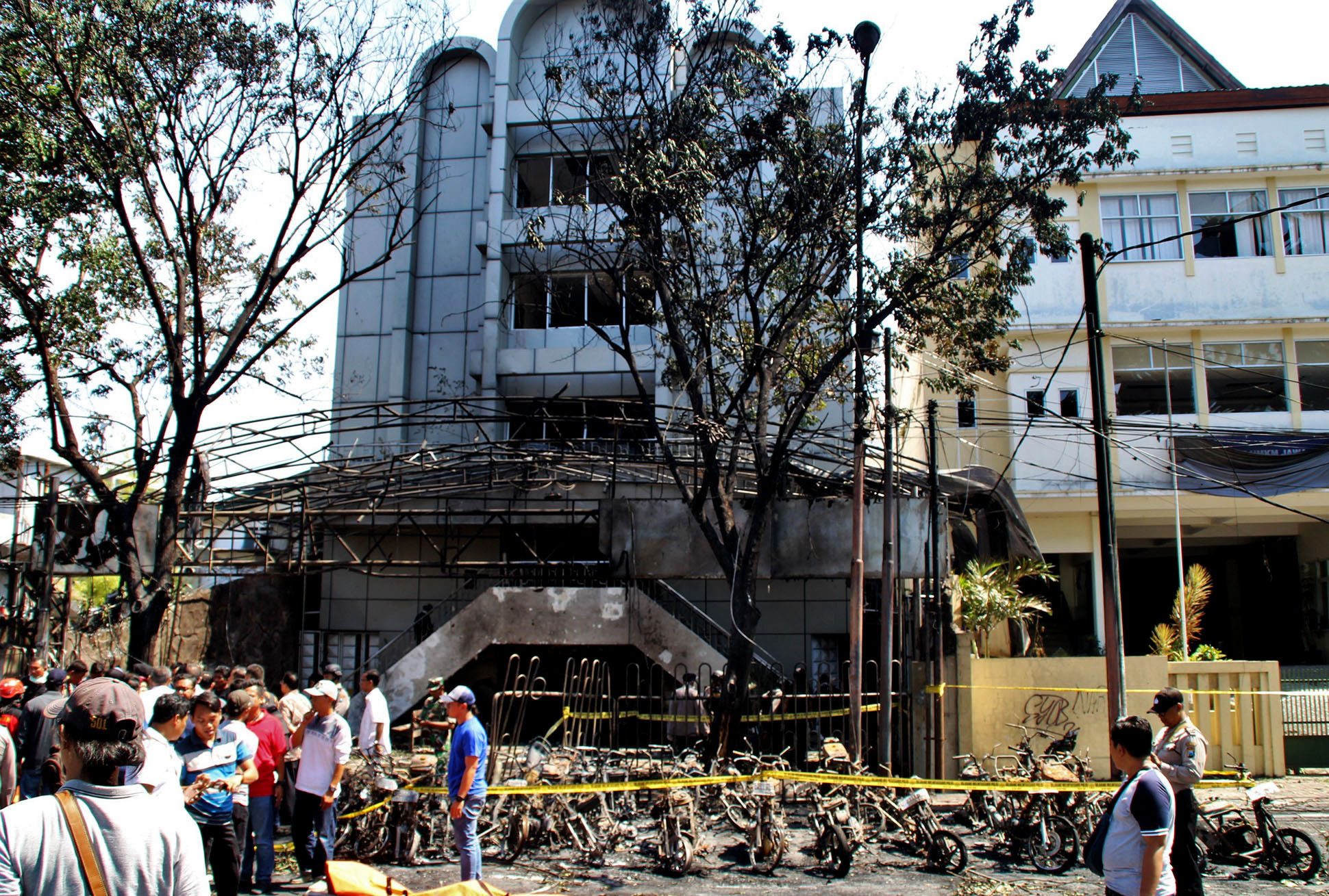 Suicide attack on 3 churches in Indonesia