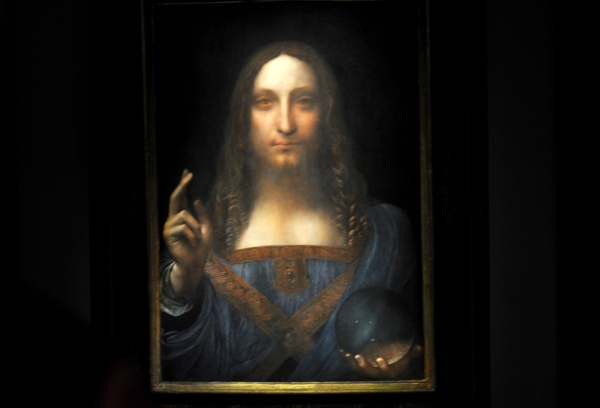 Leonardo painting of Christ sells for $450m at auction, smashing previous records 