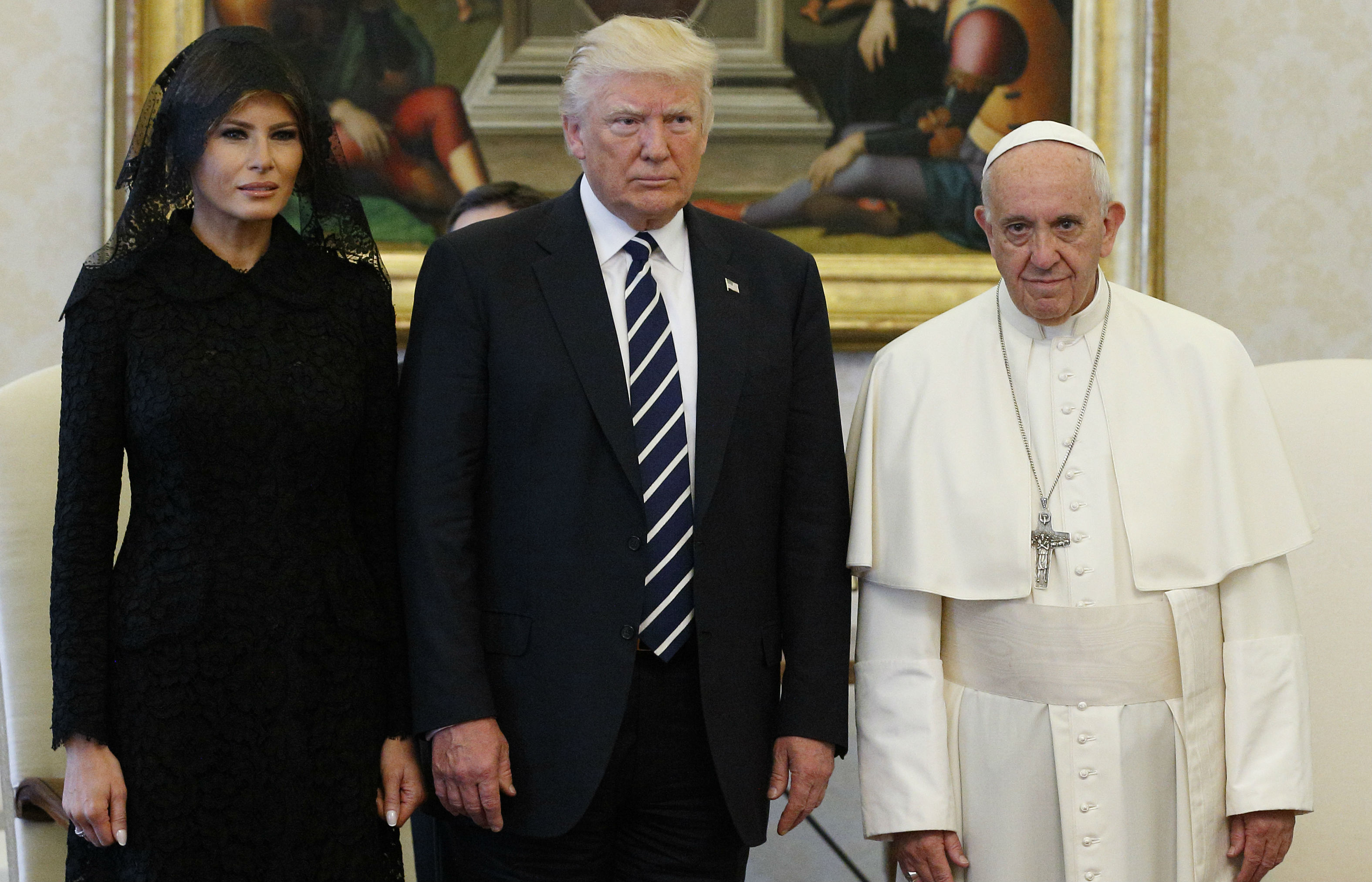 'I won’t forget what you said' President Trump tells Pope Francis at end of historic meeting in the Vatican
