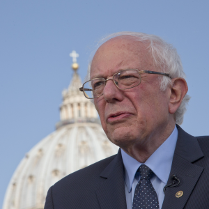 Bernie Sanders meets the Pope, and anyone who thinks it was political 'should see a psychiatrist'