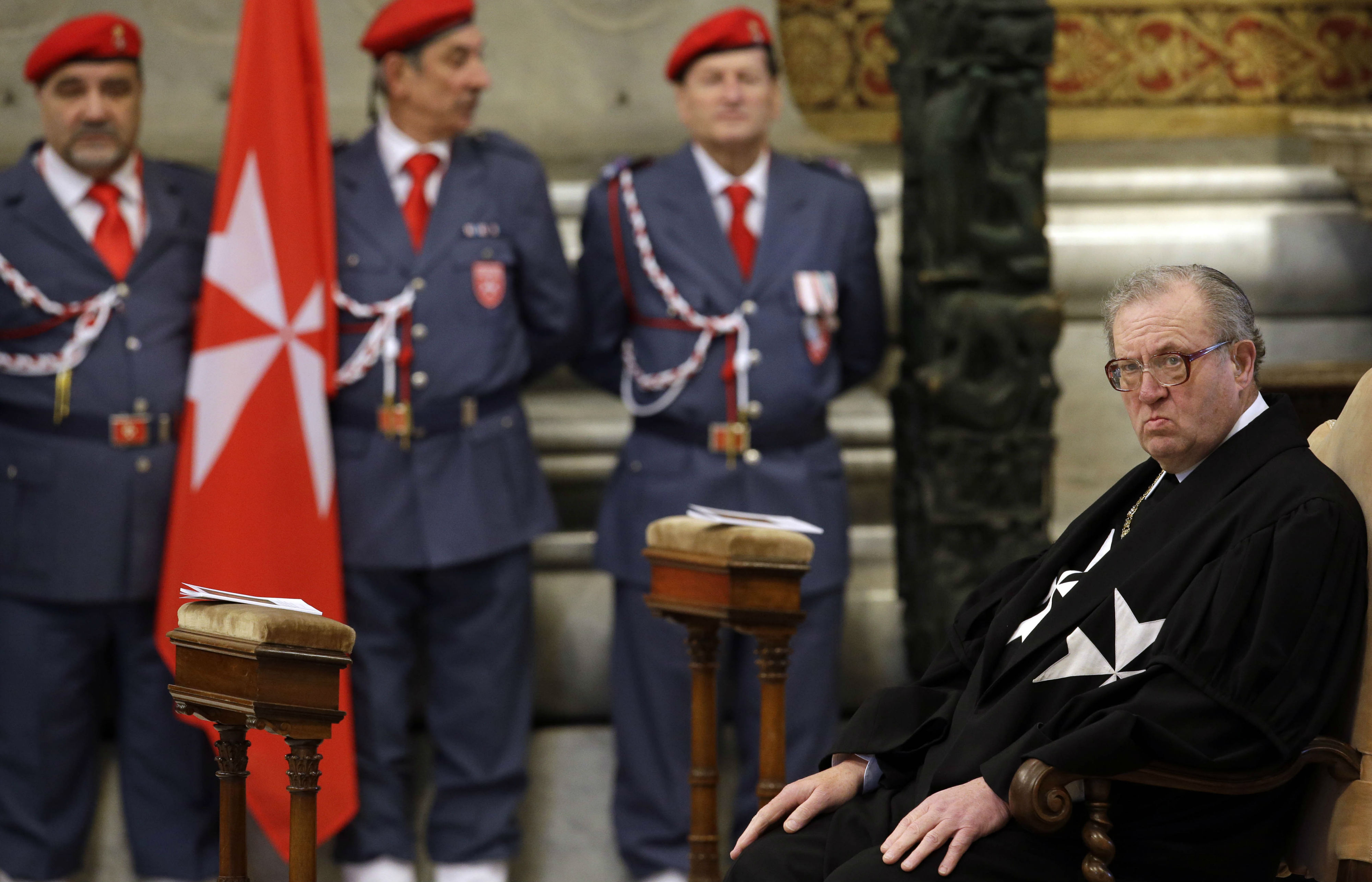 Matthew Festing ordered not to travel to Rome for Order of Malta election of his successor