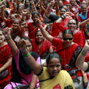 Bishops come out in support of 150m striking Indian workers