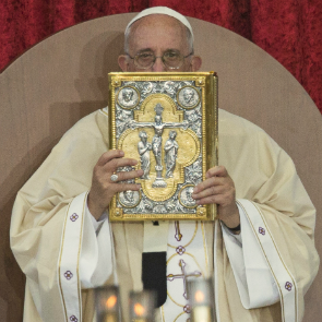 Pope Francis celebrates first canonisation in the US