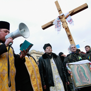 Ukrainian Catholic archbishop welcomes president’s departure