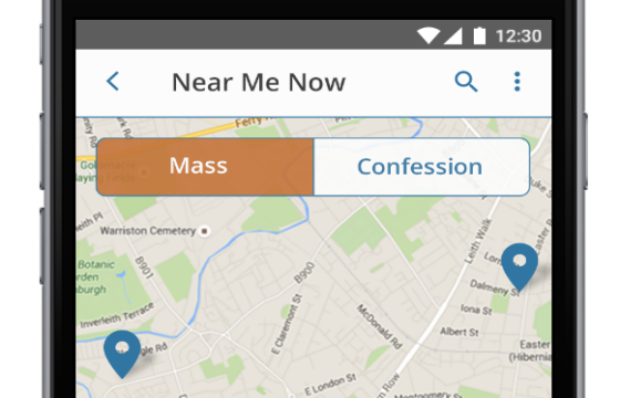 World first as Catholic mobile phone app will deliver Mass and Confession times at the touch of a screen