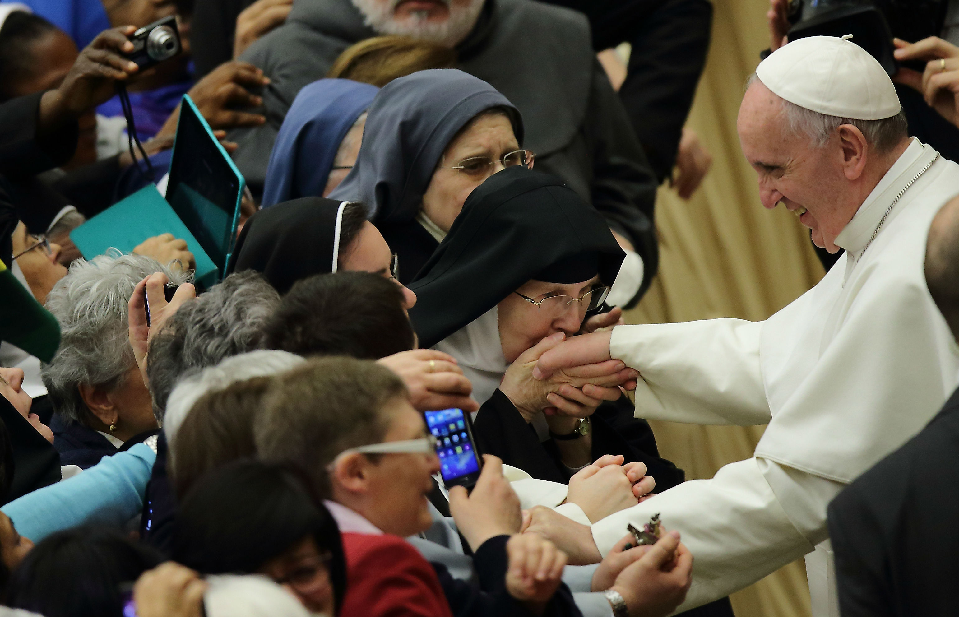 Pope Francis: Never underestimate the courage and wisdom of women
