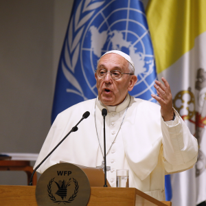 World runs risk of 'bureaucratising' hunger, Pope warns UN food agency