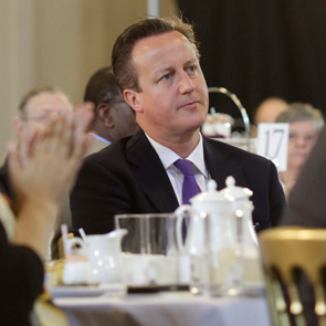 Cameron says Christianity inspires politicians