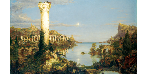 Poetry in landscape and concrete: Thomas Cole and Ed Ruscha at the National Gallery in London