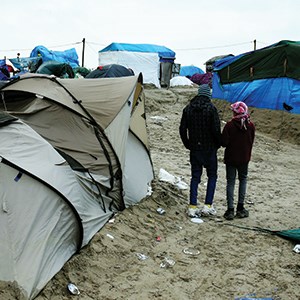 Calais refugee camp: life in the Jungle for disparate migrants