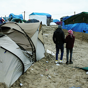 Calais refugee camp: life in the Jungle for disparate migrants
