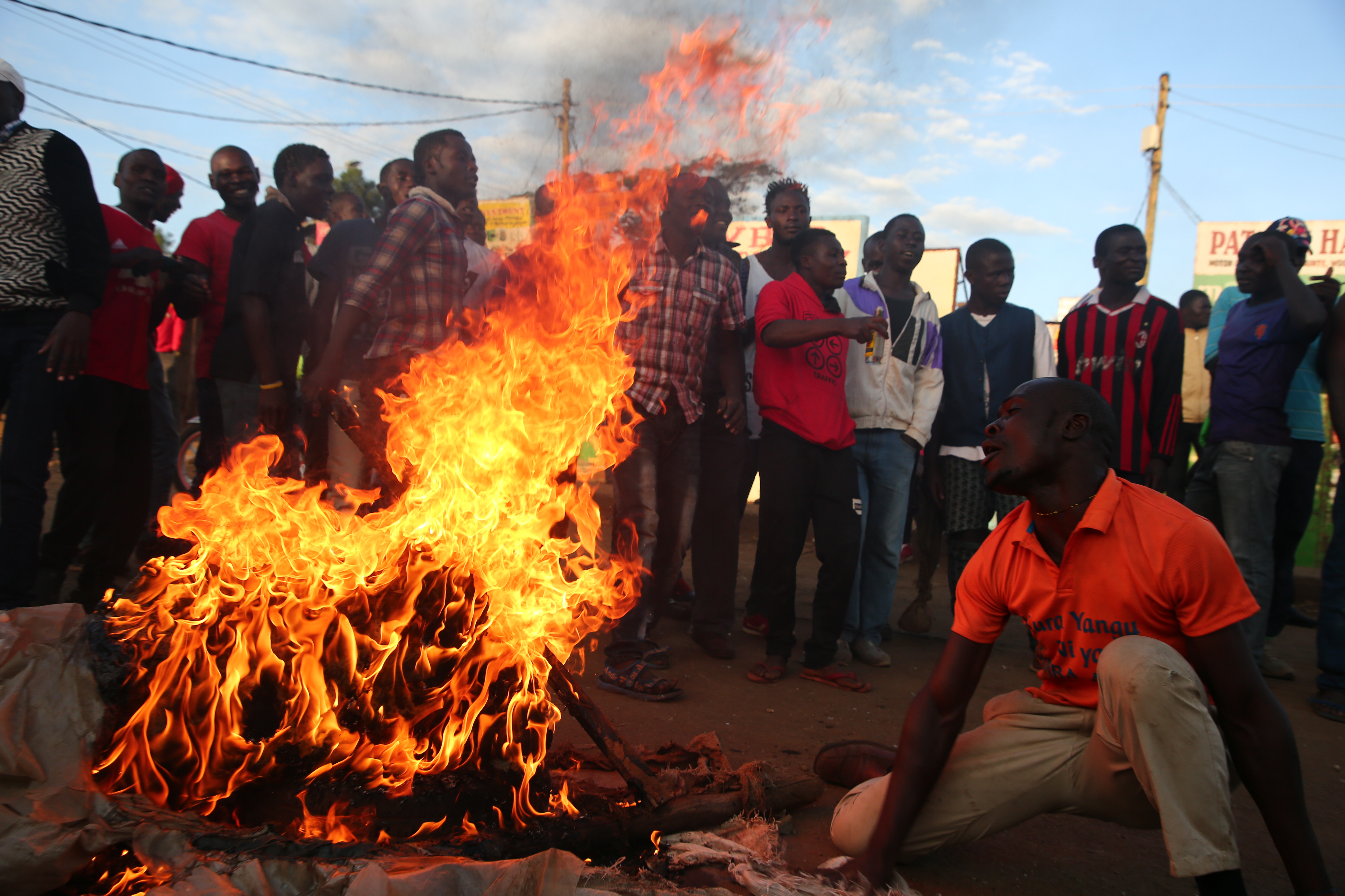 Bonfire election Kenya