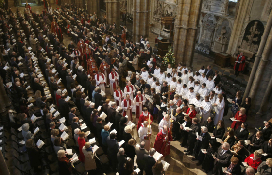 A service for the Inauguration of the Tenth General Synod eas held at Westminster Abbey 