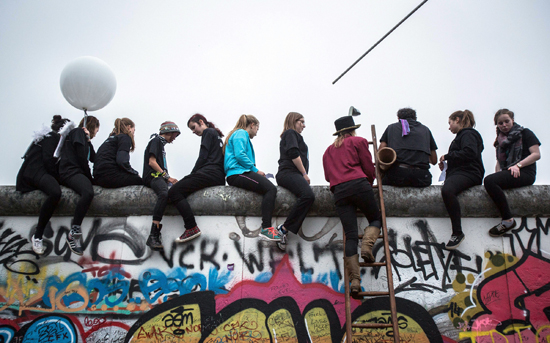 25th anniversary of fall of Berlin Wall 