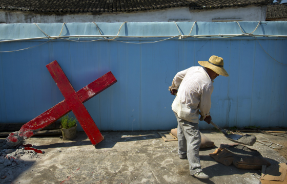 Authorities have torn down more than 1,200 crosses in Zhejiang since 2013