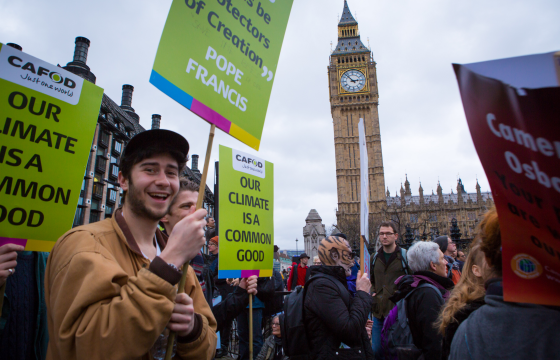 Thousands of Catholics took to the streets of London to register their support for Laudato Si