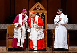 Chicago's Archbishop Cupich and Cardinal Francis George 