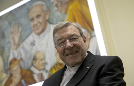 Cardinal George Pell's views on climate change are at odds with Pope Francis
