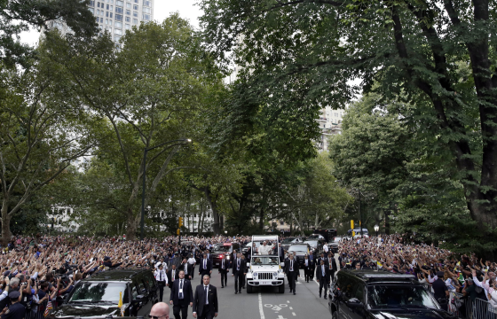 New Yorkers flocked to Central Park to see Pope Francis during his visit last month
