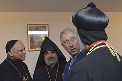 Prince Charles at Syriac Orthodox church in London